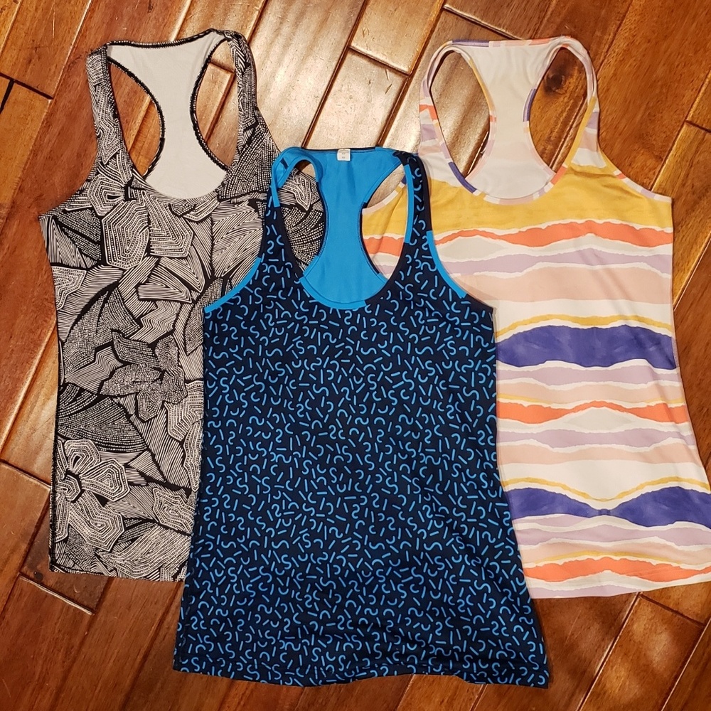 3 Cool Racerback Tanks SIZE 10